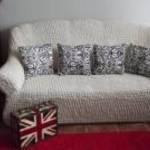 Rugalmas kanapé huzat / bútorhuzat, bútor védőhuzat garnitúra fotó