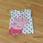 Miniclub Peppa Pig mintás póló . 98-as méretben (2-3 év) fotó