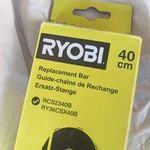 ÚJ Ryobi RAC249 láncfűrész láncvezető lap fűrészlap 40cm 3/8" fotó