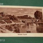 Képeslap, Képeslap, ,Baja, Sugovica part híd, csónakok fotó