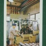 Kártyanaptár, DKG, kőolajipari gépgyár, Nagykanizsa, CNC eszterga üzem, 1977, , B, fotó