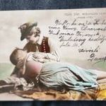 FEDÁK SÁRI DÍVA PRIMADONNA MEDGYASZAY VILMA 1905 FOTÓLAP JÁNOS VÍTÉZ KUKORICA JANCSI Strelisky fotó fotó
