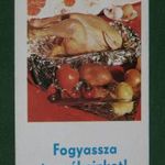 Kártyanaptár, Hunnia Coop baromfi termelés, Kisvárda, grillcsirke, 1982, , B, fotó