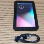 SAMSUNG GALAXY GT-P1000, 7"-os tablet, töltő kábellel olcsón fotó