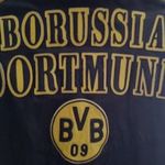 Retro Borussia Dortmund valódi bőrkabát! fotó