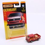 Matchbox 2/12 "Germany" 1990 VW Transporter Crew Cab "Feuerwehr" - szerszámos plató fotó