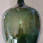 Régi zöld boros demizson üveg palack (4.) fotó