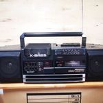 Sharp WQ-T354 sztereó rádiómagnó boombox ritkaság a 80-as évekből gyűjtőknek! 1 Ft-ról NMÁ fotó