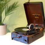 Columbia Viva-tonal Gramofonola N°100 gramofon fotó