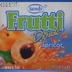10 zacskó Frutti italpor 8, 5 g sárgabarack ízű fotó