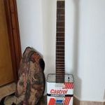 KÜLÖNLEGESSÉG! Township Guitar Castrol Armaclean Dél-afrikai elektromos gitár fotó