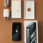 Apple Iphone 4s Okostelefon, Eredeti, Gyári Dobozában és Összes Bontatlan Tartozékával , FÓLIÁS !!!!! fotó