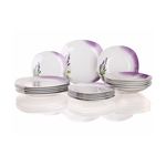 Kerámia tányér szett Lavender, 18 DB 60L0118D fotó