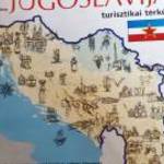 Jugoszlávija turisztikai térkép magyarul 1988 fotó