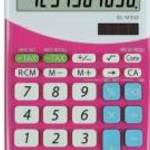 Számológép, asztali, 10 számjegy, SHARP "EL-M332", pink fotó