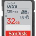 SanDisk Ultra memóriakártya 32 GB SDHC UHS-I Class 10 fotó