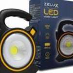 Zelux 10W akkumulátoros napelemes reflektor fotó