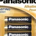 Panasonic ALKALINE Power Tartós ceruza AA LR6 B4 fotó