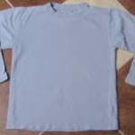 Szürke vastag póló vagy vékony pulóver 122-128 fotó