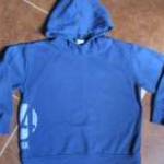 REEBOK kék kapucnis pulóver - 122-128-134 fotó