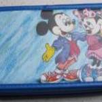 Mickey egeres kétszintes emeletes tolltartó kék fotó