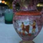 Görög amfora utánzattal készült díszes "tároló edény" eladó fotó