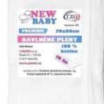 Textil pelenka - New Baby Premium 70x80 cm - NEW BABY fotó
