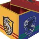 Harry Potter játéktároló doboz tetővel hogwarts 30x30x30cm fotó