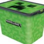 Minecraft műanyag tároló doboz 23 L fotó