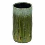 Váza Zöld Kerámia 17, 5 x 17, 5 x 33 cm MOST 27511 HELYETT 17643 Ft-ért! fotó