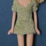 Barbie ruha: kötött mini ruha, tunika - új fotó