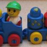 LEGO PRIMO vonat kockákkal (duplo) fotó