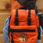 Micimackós iskolatáska hátitáska hátizsák játékbabának játékbaba baba fotó