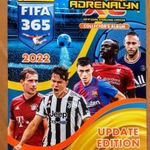 Teljes Panini FIFA Update 2022 gyűjtemény, 160 focis kártya, az összes, 66 limited, plusz 24 XXL fotó