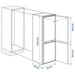 Rakall beépíthető hűtő/fagyasztószekrény (IKEA) fotó
