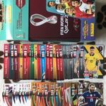 Panini World Cup 2022 Qatar 90 db különböző kártya + fémdoboz +Benzema limited fotó