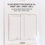 Új iPad IPad Air Air2 tablet fólia 9, 7" fotó