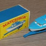 Matchbox (Regular Wheels) #9 Cabin Cruiser and Trailer (eredeti doboz) fotó
