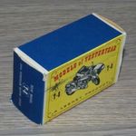 Matchbox (Models of Yesteryear) #8 1914 Sunbeam Motor Cycle eredeti doboz! fotó