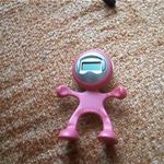 Digitális mini óra kvarcóra gumiból telefontartó fotó