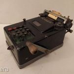 antik pénztárgép számológép cassa fotó