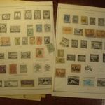 Kolumbia, lapokon nagyon régi-régi azonosítandó gyűjtemény 1. /6 kép, minden bélyeg lefényképezve/ fotó