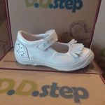 D.D. Step lány bőr szandálcipő 28-30 - White AKCIÓ!!! fotó