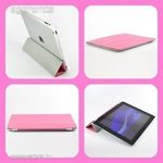 mágneses iPad 2 3 4 Smart Cover tok - pink fotó