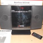 Beatfoxx MCD-60 mini függőleges hangrendszer, Bt, rádió, MP3, USB, teljesen új !!! fotó