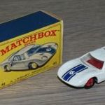 Matchbox (Regular Wheels) #41 Ford G.T. Racing Car (eredeti doboz) fotó