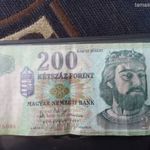 Papír 200 forint 2007 fotó