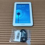SAMSUNG GT-P3110, 7"-os, fehér tablet pc, töltő usb kábellel, olcsón fotó