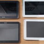 SAMSUNG 4db 10"os tablet alkatrésznek/javításra olcsón fotó