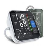 Dralegend - Vérnyomásmérő, nagy képernyős, otthoni használatra, hordtáskával - fehér-fekete fotó